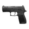 PISTOLA P320 COMPACT NITRON SIGLITE C/ TRAVA