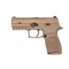 PISTOLA P320 COMPACT COYOTE SIGLITE CAL 9MM